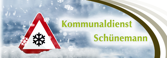 Kommunaldienst Schuenemann Winterdienst